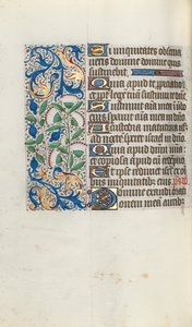 Getijdenboek Gebruik van Rouen: fol. 90v, ca. 1470 door Master of the Geneva Latini