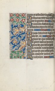 Getijdenboek Gebruik van Rouen: fol. 95v door Master of the Geneva Latini
