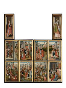 De Legende van St. Ursula door Master of the Legend of St. Ursula