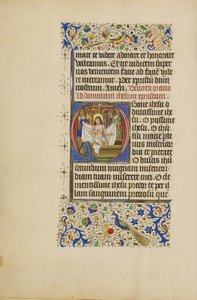 Begin O: De man van smarten door Master of the Llangattock Hours