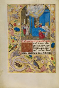 De dood van de maagd door Master of the Lübeck Bible