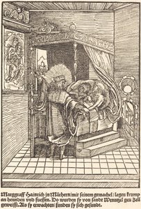 Marggraff Hainrich in Marhern ... door Master of the Miracles of Mariazell
