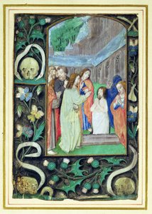 De Opwekking van Lazarus, uit een Getijdenboek
