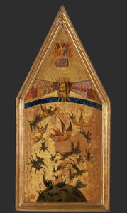 De val van de opstandige engelen ... door Master of the Rebel Angels