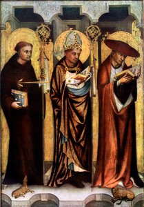 St. Giles, St. Gregory en St. Jerome, c1380