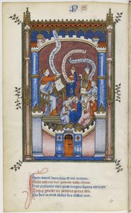 Het Leven van Sint Denis, 1317 door Master of the Vie de saint