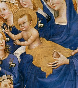Maagd en Kind, ca. 1395-99 (detail)