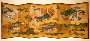 Verhalen van Genji, c.1650 door Matabei Iwasa