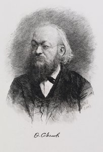 Portret van de historicus Fyodor Fyodorovich Sokolov 1841-1909, 1900s door Mate