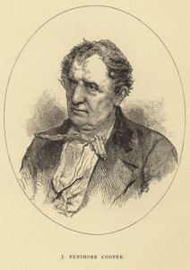Portret van James Fenimore Cooper door Mathew B. Brady