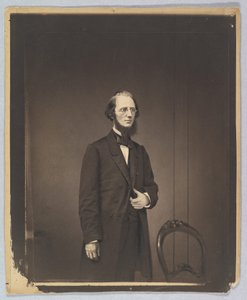[Portret van een man] door Mathew B. Brady