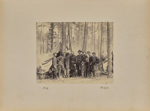 Potter en personeel door Mathew B. Brady