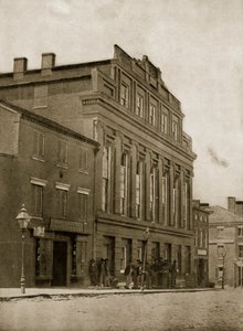 Forrest Hall Gevangenis, Washington, D.C., 1861-65 door Mathew B. Brady