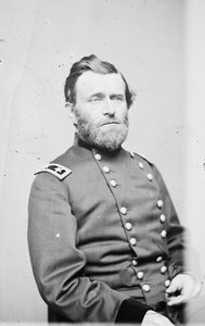 Maj. Gen. Ulysses S. Grant, officier van het federale leger, 1861-5 door Mathew B. Brady
