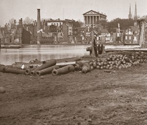 Ruïnes van Richmond, Virginia door Mathew Brady