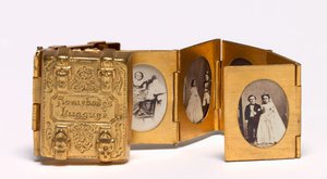 Iemands bagage Miniatuur Huwelijksalbum van Tom Thumb en Lavinia Warren, ca. 1863