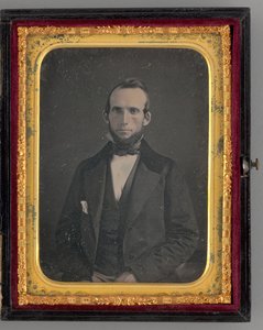 Ongetiteld portret van een zittende man, 1862