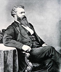 William Belknap (1829-90) 1876 door Mathew Brady