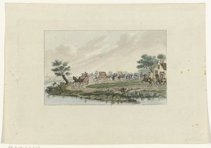 Aanhouding van de prinses bij Goejanverwellesluis, 1787