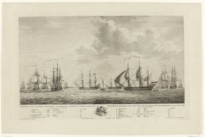 Nederlandse oorlogsvloot voor Rammekens, 1782-1783