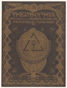 Omslag tijdschrift Theosophia door Mathieu Lauweriks