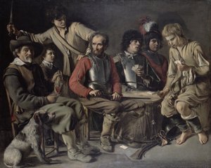 Een Ruzie door Mathieu Le Nain