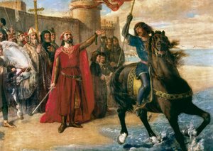 De Reconquista, Spanje 13e eeuw - Alfons X el Sabio door Matias Moreno Gonzalez