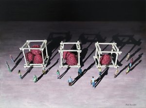 More Than One, 2021 (acryl op paneel)