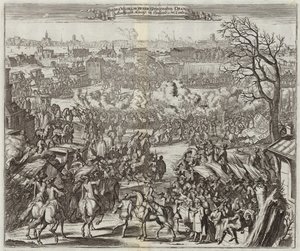 Willem II, Prins van Oranje en Koning van Engeland door Mattaus the Younger Merian