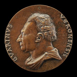 Guarino da Verona, 1374-1460, Humanist [voorzijde], ca. 1446