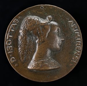 Isotta degli Atti, 1432-1474, Minnares 1446, daarna Vrouw na 1453, van Sigismondo Malatesta door Matteo di Andrea de Pasti