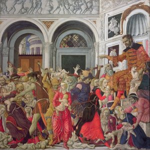 De Kindermoord door Matteo di Giovanni di Bartolo
