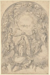 De Tenhemelopneming en Kroning van de Maagd door Matthäus Gundelach