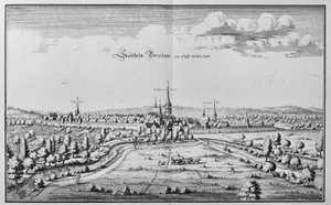 Bockenem, Nedersaksen, Duitsland door Matthaus Merian
