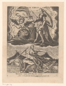 Triomf der liefde door Matthaus Greuter