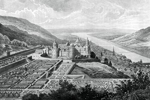 Kasteel Heidelberg, Duitsland, in 1620, 1903
