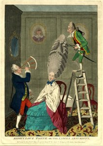 Belachelijke smaak of de absurditeit van de dames