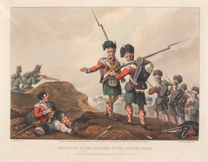 Anekdote van de moed van de Schotse doedelzakspeler van het 71e Highland Regiment, bij de Slag om Vimiero
