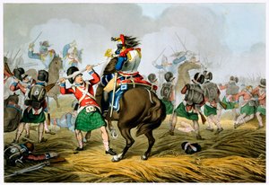 Slag bij Waterloo, 1815 door Matthew Dubourg