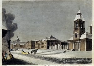 Het arsenaal en de kanonnenfabriek in Sint-Petersburg door Matthew Dubourg