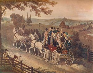 Postkoets, 1822