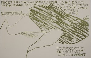 ze kwam met peuken, 2009 (litho)