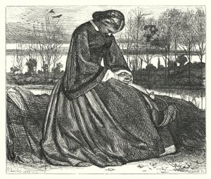 Het wrak bij Calais (gravure) door Matthew James (attr. to) Lawless