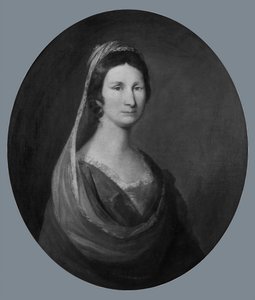 Mevrouw Peter De Lancey, ca. 1771 door Matthew Pratt