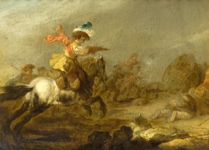 Wit Paard en Figuren