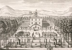 Huis en tuin, 1715