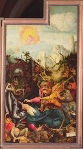 Verzoeking van St. Antonius, van het Isenheim Altaarstuk