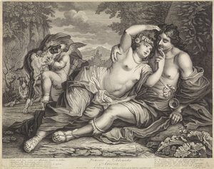 Venus en Adonis door Matthijs Pool