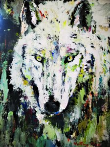 De blik van de Witte Wolf door Matthys Moss