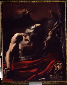 Sint Hiëronymus door Mattia Preti